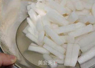 柠香糖醋萝卜的做法步骤:6