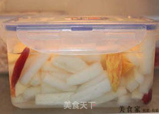 柠香糖醋萝卜的做法步骤:17