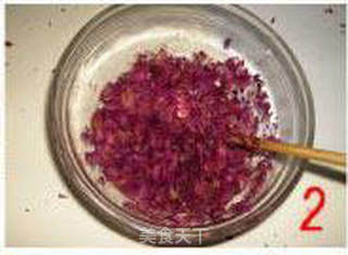 玫瑰花饼干的做法步骤:3