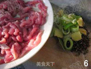 芝麻肉丝的做法步骤:6