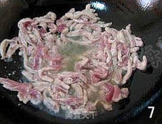芝麻肉丝的做法步骤:7