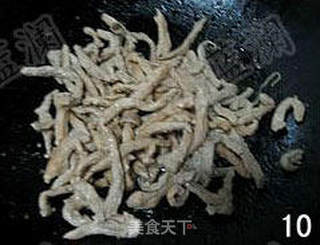 芝麻肉丝的做法步骤:10