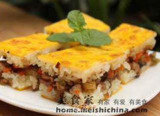 三鲜豆皮饭的做法步骤:16