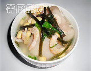 海带黄豆猪蹄海米汤——美味养颜汤的做法步骤:8