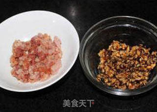 肉末香菇烧麦的做法步骤:6