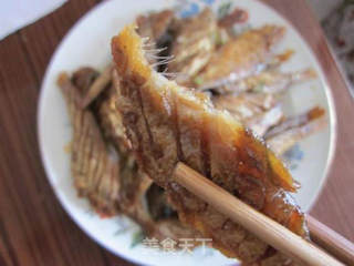 香酥糖醋马口鱼的做法步骤：16