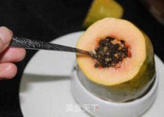 木瓜椰奶冻的做法步骤:11