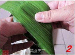 四角粽子的做法步骤:12