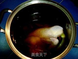 焗烤盐水鸡的做法步骤:5