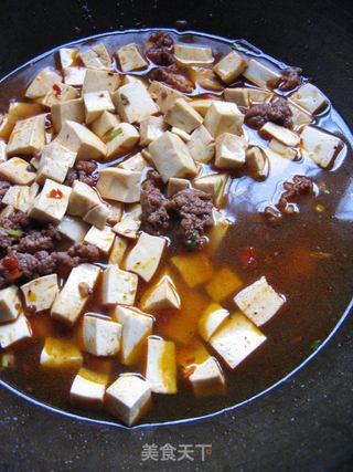 麻婆豆腐的做法步骤:9