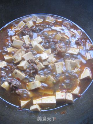 麻婆豆腐的做法步骤:10