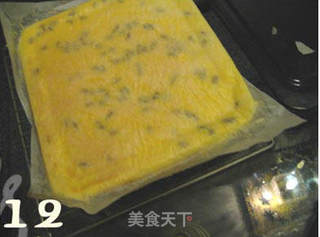 戚风蛋糕卷的做法步骤:12