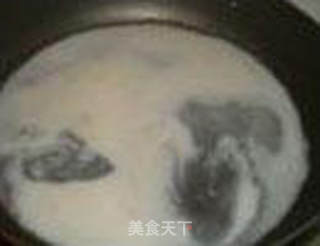 虾仁芦笋太极羹的做法步骤：4
