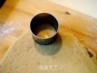 火腿奶酪司康、葡萄干司康的做法步骤:19