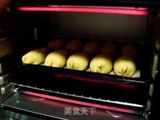 烤玉米面橄榄馅饼的做法步骤：12