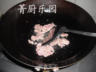 芥兰炒牛肉的做法步骤:7