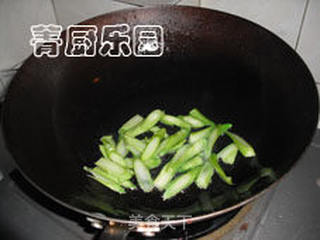 芥兰炒牛肉的做法步骤:8