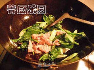 芥兰炒牛肉的做法步骤:10
