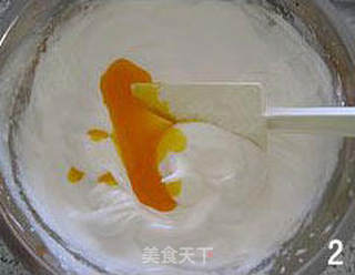 椰香海绵蛋糕卷的做法步骤:4