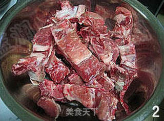 东北酱脊骨的做法步骤:2