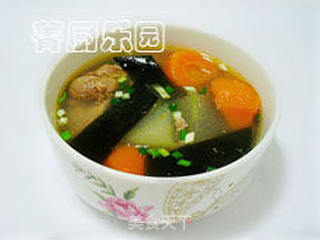 胡萝卜冬瓜排骨海带汤——夏日的营养靓汤的做法步骤:8