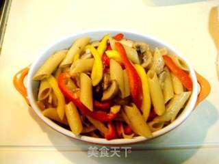 奶焗蘑菇通心粉的做法步骤:15