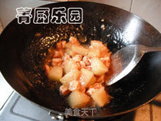 夏日餐桌上的减肥美食——鲜虾焖冬瓜的做法步骤:9