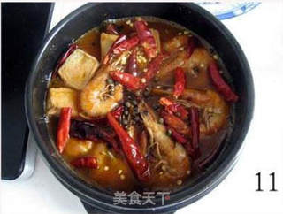 你爱哪一道水煮菜？——【麻辣水煮虾】的做法步骤：11