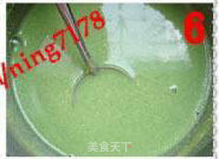 抹茶冰激凌的做法步骤:6