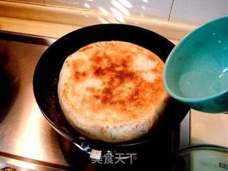 看世界杯吃家常饭《山东大锅饼、猪肉焖扁豆》的做法步骤:15