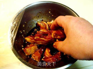 蜜汁叉烧的做法步骤:10