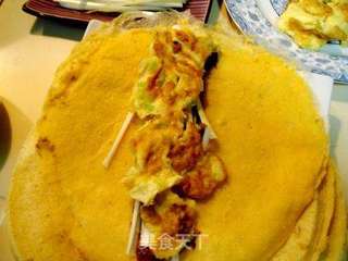 山东特色农家饭“煎饼卷大葱”的做法步骤:10