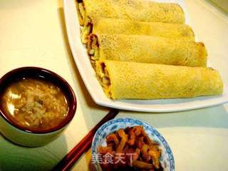 山东特色农家饭“煎饼卷大葱”的做法步骤:12