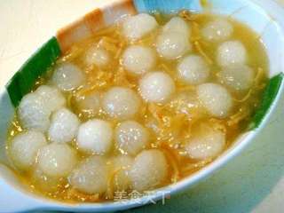 夏令清淡美味“上汤干贝冬瓜球”的做法步骤:7