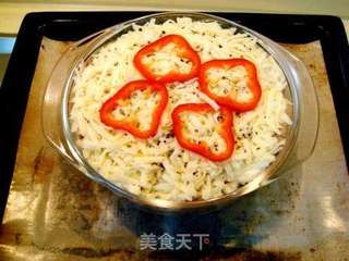 简单、营养、美味的“金枪鱼焗饭”的做法步骤:24