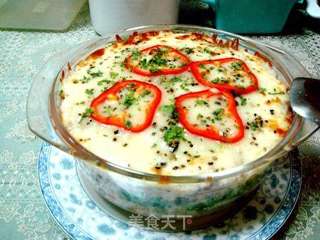 简单、营养、美味的“金枪鱼焗饭”的做法步骤:27