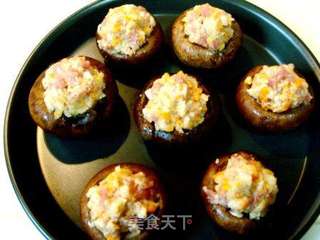 美味的一道西餐“焗烤酥香蘑菇”的做法步骤:14