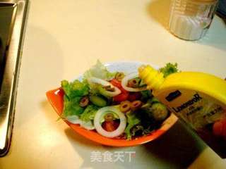 西式清爽蔬菜“田园沙拉”的做法步骤:6