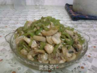 尖椒炒羊头肉的做法步骤:9
