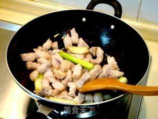 酱焖小肉&抻条子的做法步骤:16