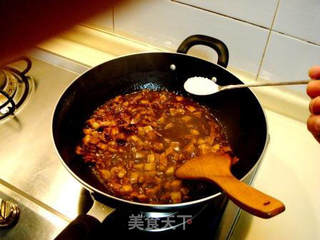 蘑菇豆干炸酱面的做法步骤:9