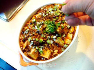麻婆豆腐的做法步骤:21