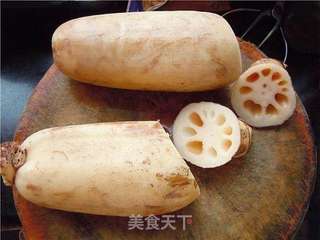 蜜汁桂花糯米藕的做法步骤:6