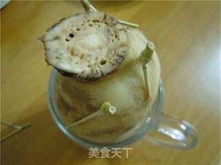蜜汁桂花糯米藕的做法步骤:13