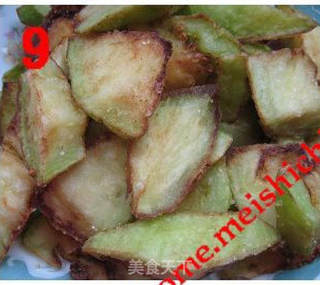 毛豆烧茄子的做法步骤:9