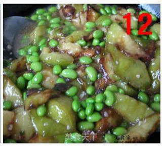 毛豆烧茄子的做法步骤:12