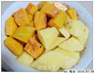 幼时的美好记忆之【湖北粉蒸肉】的做法步骤:5