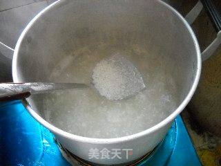 蜜豆冰蔬果糯米粥的做法步骤:8