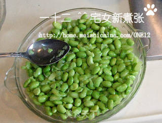 剁椒蒸毛豆臭豆腐的做法步骤:4