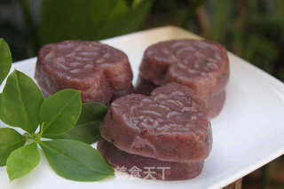 香甜软糯“红豆糕”的做法步骤:15